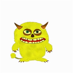 Monster Troll Halloween Shudder Small Garden Flag (two Sides)