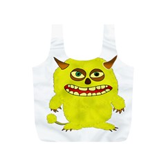 Monster Troll Halloween Shudder Full Print Recycle Bags (s)  by Nexatart