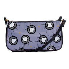 Rocket Ship Wallpaper Background Shoulder Clutch Bags by Nexatart