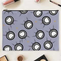 Rocket Ship Wallpaper Background Cosmetic Bag (xxxl)  by Nexatart