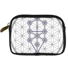 Tree Of Life Flower Of Life Stage Digital Camera Cases by Nexatart