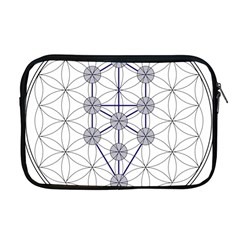 Tree Of Life Flower Of Life Stage Apple Macbook Pro 17  Zipper Case