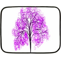 Purple Tree Fleece Blanket (mini)