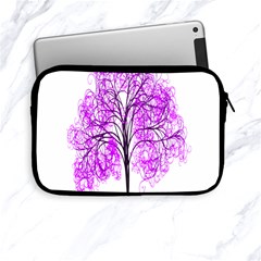 Purple Tree Apple Ipad Mini Zipper Cases by Nexatart