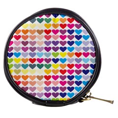 Heart Love Color Colorful Mini Makeup Bags by Nexatart