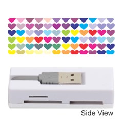 Heart Love Color Colorful Memory Card Reader (stick)  by Nexatart