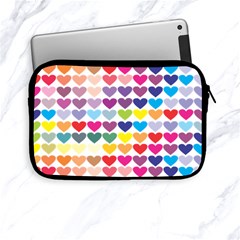 Heart Love Color Colorful Apple Ipad Mini Zipper Cases by Nexatart