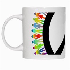 Male Man Boy Masculine Sex Gender White Mugs by Nexatart