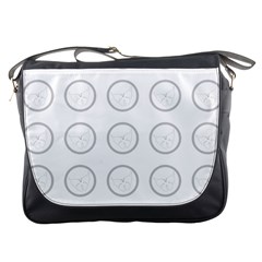 Butterfly Wallpaper Background Messenger Bags by Nexatart