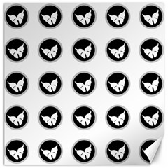 Butterfly Wallpaper Background Canvas 12  X 12   by Nexatart