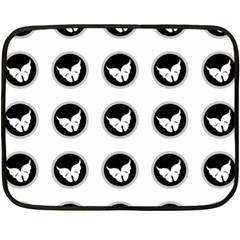 Butterfly Wallpaper Background Fleece Blanket (mini) by Nexatart