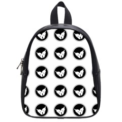 Butterfly Wallpaper Background School Bags (small) 