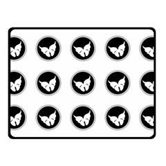 Butterfly Wallpaper Background Fleece Blanket (small) by Nexatart