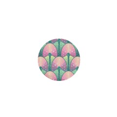 Seamless Pattern Seamless Design 1  Mini Magnets