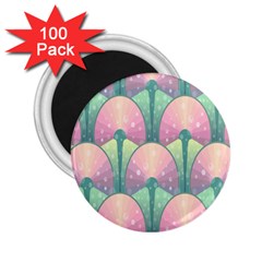 Seamless Pattern Seamless Design 2 25  Magnets (100 Pack) 