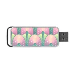 Seamless Pattern Seamless Design Portable Usb Flash (one Side) by Nexatart