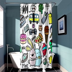 Story Of Our Life Shower Curtain 36  X 72  (stall) 