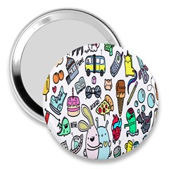 Story Of Our Life 3  Handbag Mirrors by Nexatart