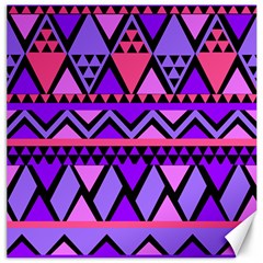 Seamless Purple Pink Pattern Canvas 16  X 16  