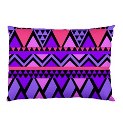 Seamless Purple Pink Pattern Pillow Case