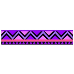 Seamless Purple Pink Pattern Flano Scarf (small) by Nexatart