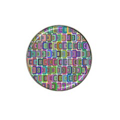 Psychedelic 70 S 1970 S Abstract Hat Clip Ball Marker (4 pack)