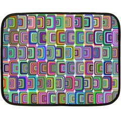 Psychedelic 70 S 1970 S Abstract Fleece Blanket (Mini)