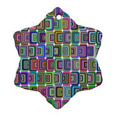 Psychedelic 70 S 1970 S Abstract Ornament (Snowflake)