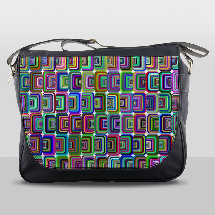 Psychedelic 70 S 1970 S Abstract Messenger Bags