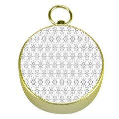 Ornamental Decorative Floral Gold Compasses by Nexatart