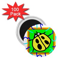 Insect Ladybug 1 75  Magnets (100 Pack)  by Nexatart