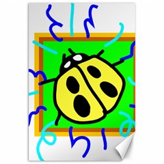 Insect Ladybug Canvas 20  X 30   by Nexatart