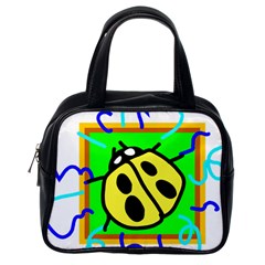 Insect Ladybug Classic Handbags (one Side)