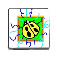 Insect Ladybug Memory Card Reader (square) by Nexatart