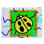 Insect Ladybug Cosmetic Bag (XXL)  Back