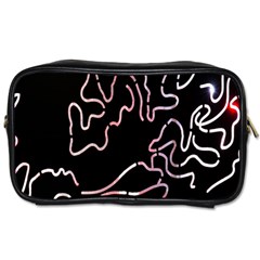 Abstract Glare Visual Art Toiletries Bags