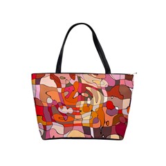 Abstract Abstraction Pattern Modern Shoulder Handbags