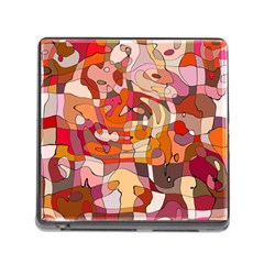 Abstract Abstraction Pattern Modern Memory Card Reader (square) by Nexatart