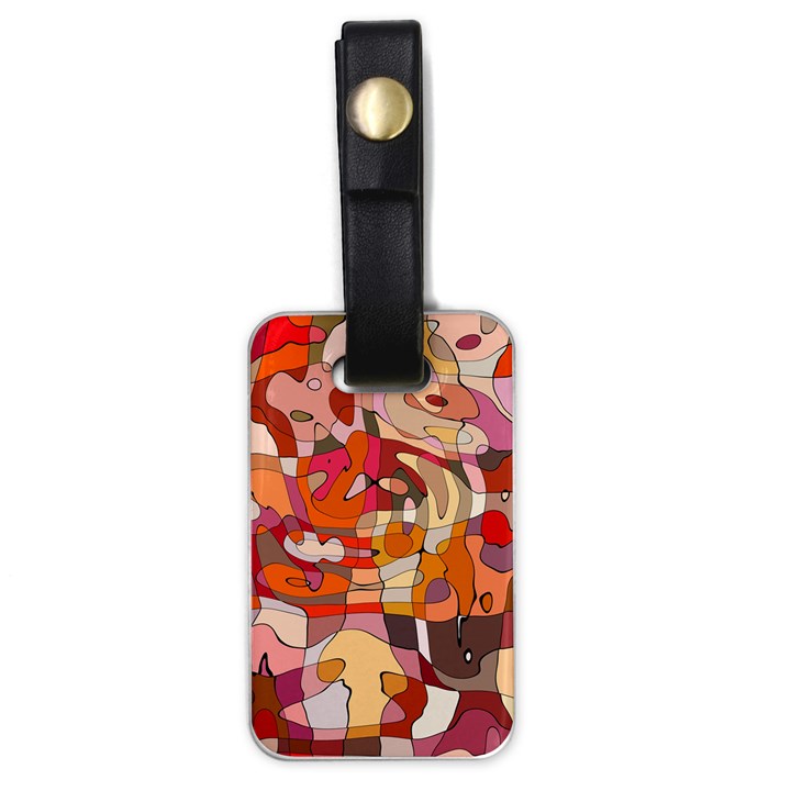 Abstract Abstraction Pattern Modern Luggage Tags (One Side) 