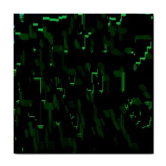 Abstract Art Background Green Tile Coasters