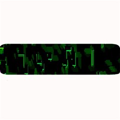 Abstract Art Background Green Large Bar Mats