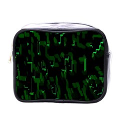 Abstract Art Background Green Mini Toiletries Bags