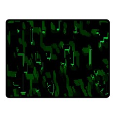 Abstract Art Background Green Fleece Blanket (small) by Nexatart