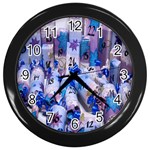 Advent Calendar Gifts Wall Clocks (Black) Front