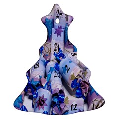 Advent Calendar Gifts Christmas Tree Ornament (two Sides)