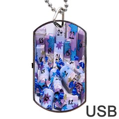 Advent Calendar Gifts Dog Tag Usb Flash (two Sides) by Nexatart