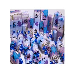 Advent Calendar Gifts Small Satin Scarf (square) by Nexatart