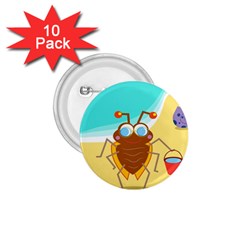 Animal Nature Cartoon Bug Insect 1 75  Buttons (10 Pack) by Nexatart