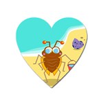 Animal Nature Cartoon Bug Insect Heart Magnet Front