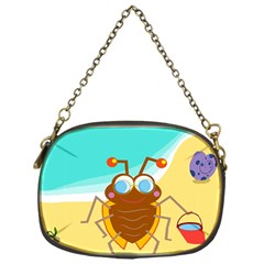 Animal Nature Cartoon Bug Insect Chain Purses (one Side)  by Nexatart